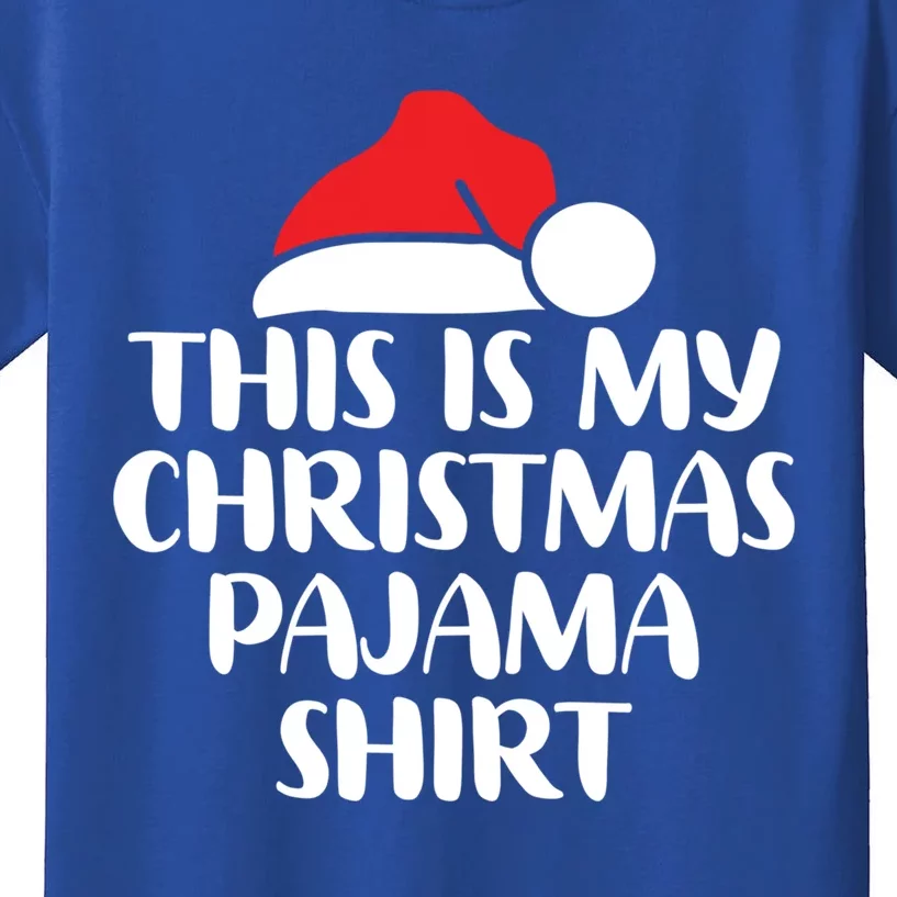 This Is My Christmas Pajama Funny Family Matching Xmas Gift Kids T-Shirt