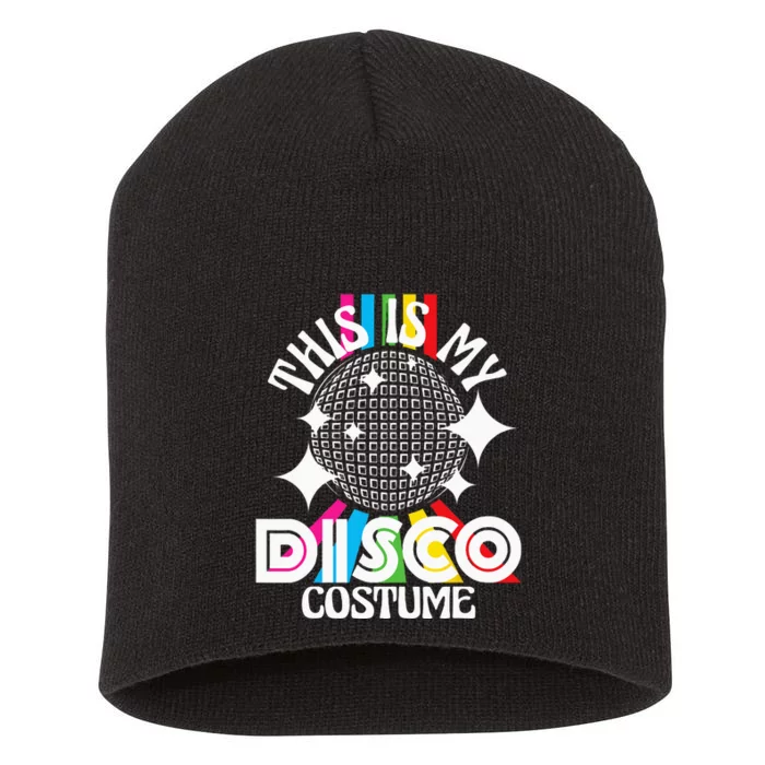 This Is My Disco Costume 1970s Funky Party 70s Groove Short Acrylic Beanie