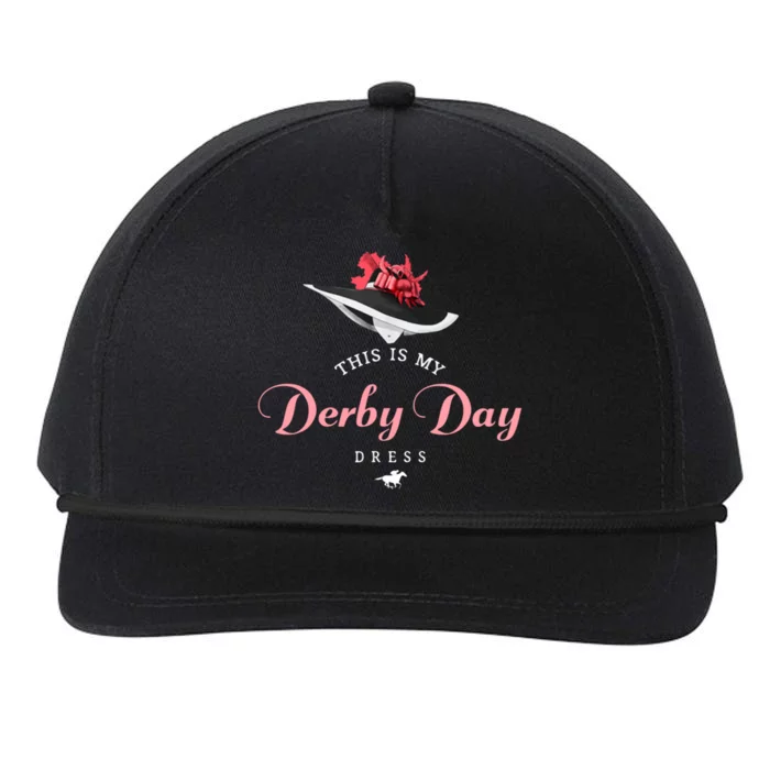 This Is My Derby Day Dress Snapback Five-Panel Rope Hat