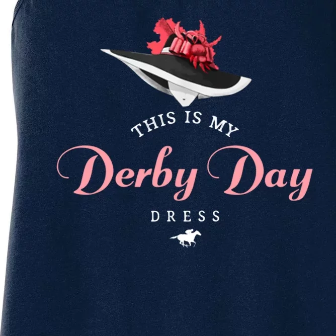 This Is My Derby Day Dress Women's Racerback Tank