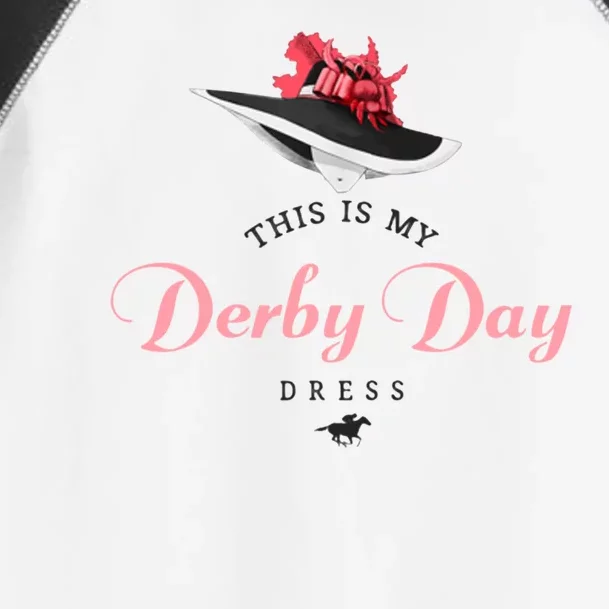 This Is My Derby Day Dress Toddler Fine Jersey T-Shirt