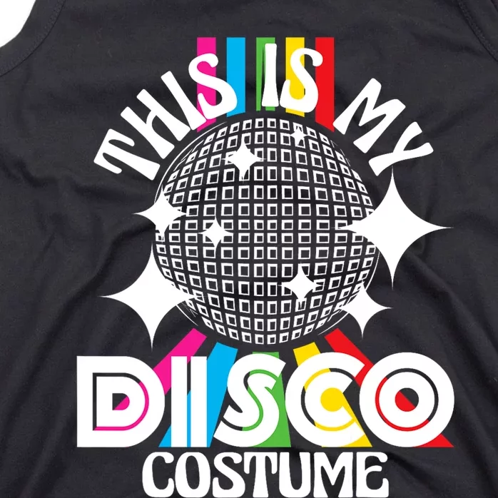 This Is My Disco Costume 1970s Funky Party 70s Groove Tank Top