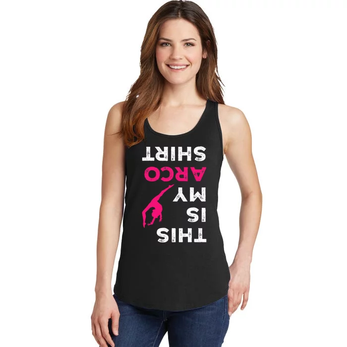 This Is My Acro  Gymnastics Gymnast Acrobatics Ladies Essential Tank