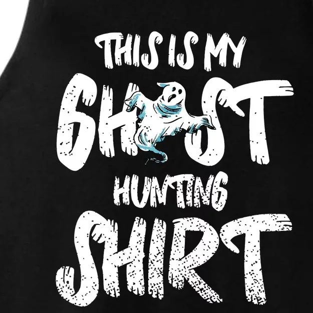 This Is My Ghost Hunting Ladies Tri-Blend Wicking Tank