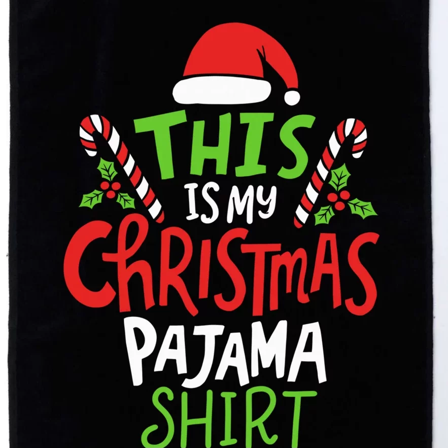 This Is My Christmas Pajama Platinum Collection Golf Towel