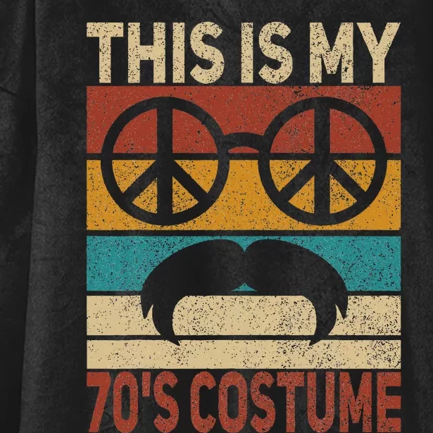 This Is My 70s Costume 70 Styles 70S Disco 1970s Outfit Hooded Wearable Blanket