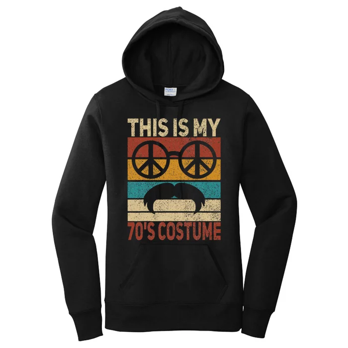 This Is My 70s Costume 70 Styles 70S Disco 1970s Outfit Women's Pullover Hoodie