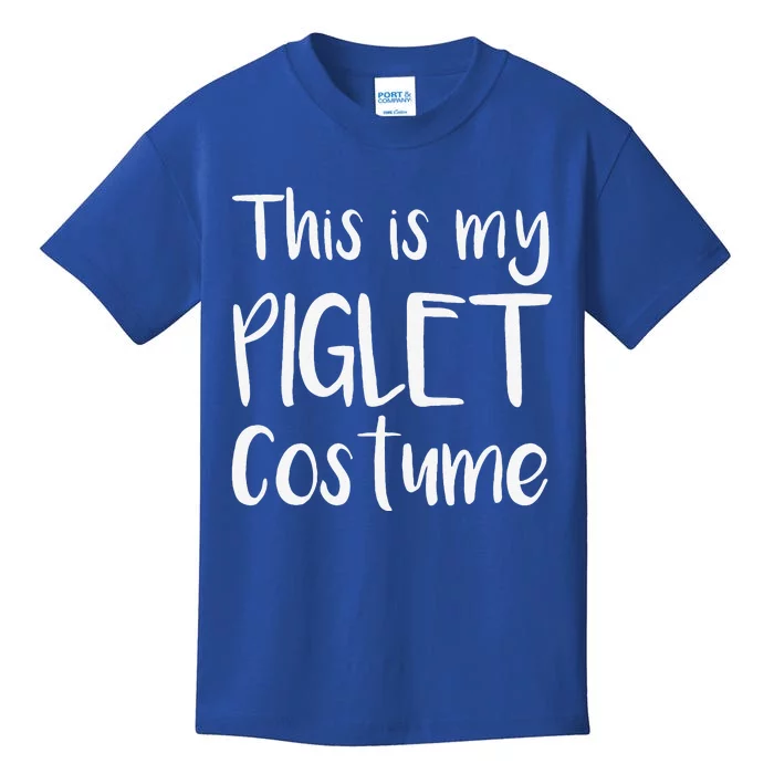 This Is My Piglet Costume Funny Gift Halloween Kids T-Shirt