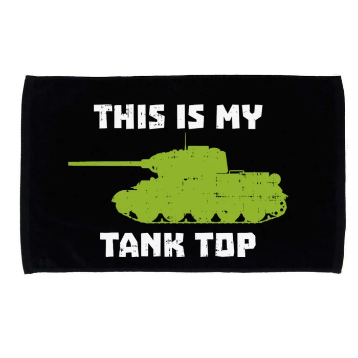 This Is My Tank Top Funny Military Army Microfiber Hand Towel