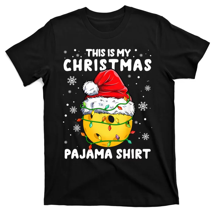 This Is My Christmas Pickleball Pajama T-Shirt