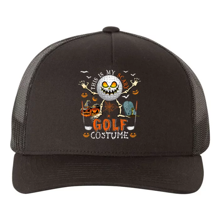 This Is My Scary Golf Costume Halloween Yupoong Adult 5-Panel Trucker Hat