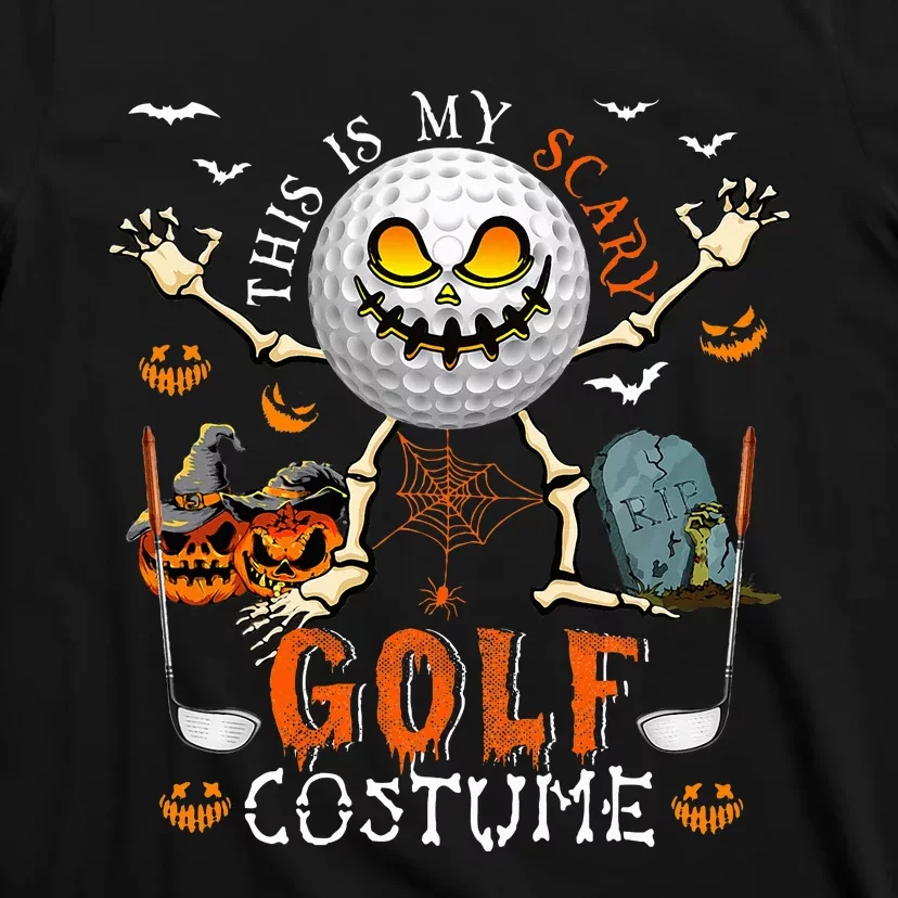 This Is My Scary Golf Costume Halloween T-Shirt