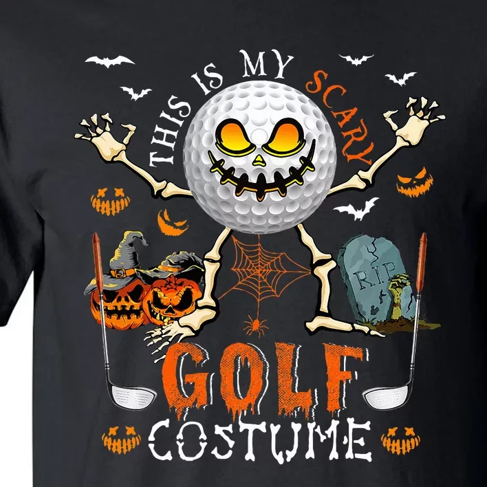 This Is My Scary Golf Costume Halloween Tall T-Shirt