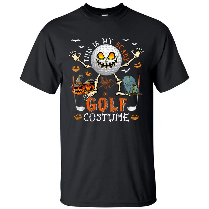 This Is My Scary Golf Costume Halloween Tall T-Shirt