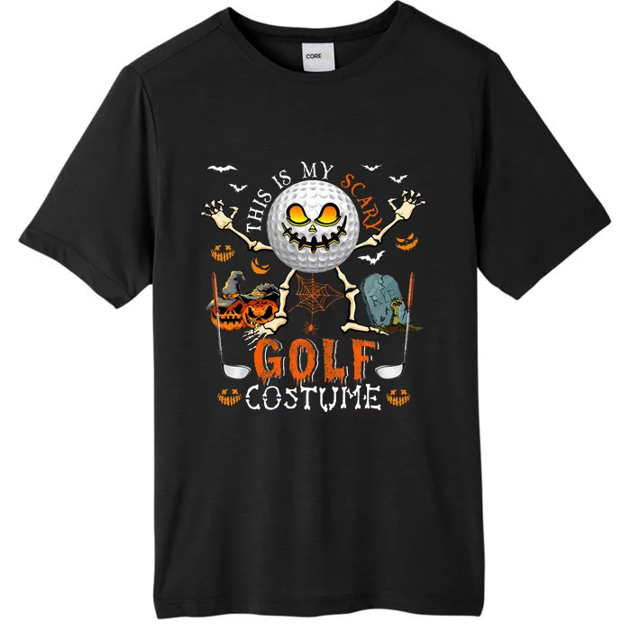 This Is My Scary Golf Costume Halloween ChromaSoft Performance T-Shirt