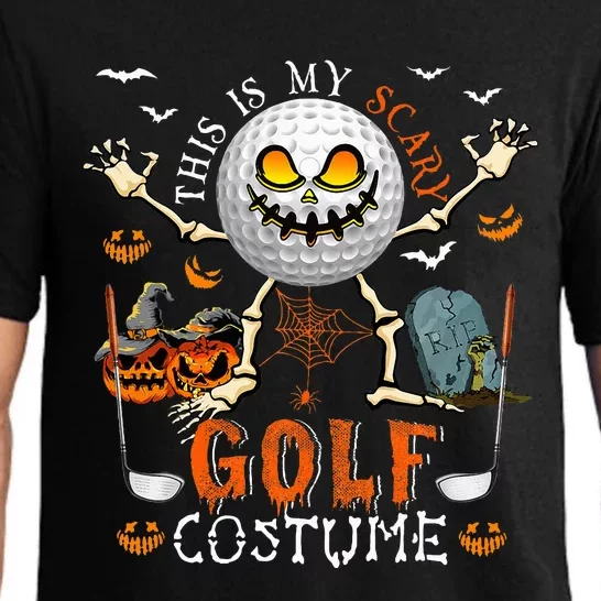 This Is My Scary Golf Costume Halloween Pajama Set