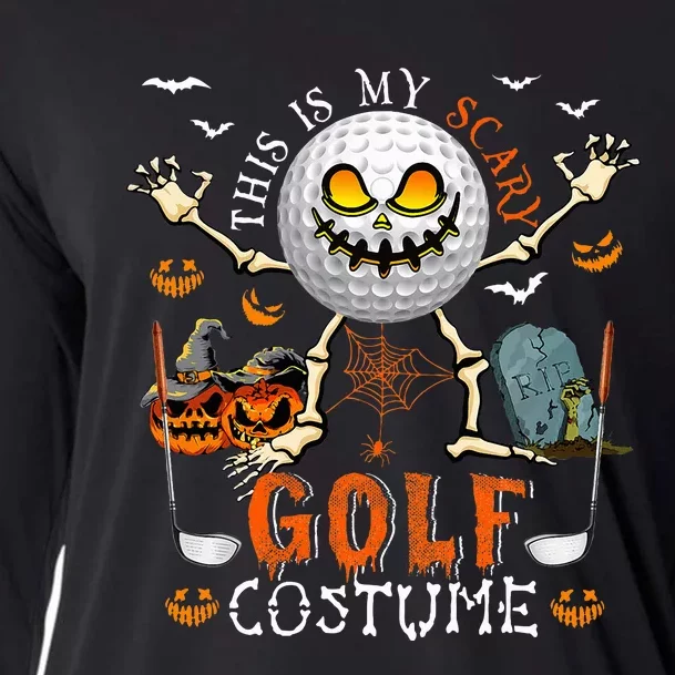 This Is My Scary Golf Costume Halloween Cooling Performance Long Sleeve Crew