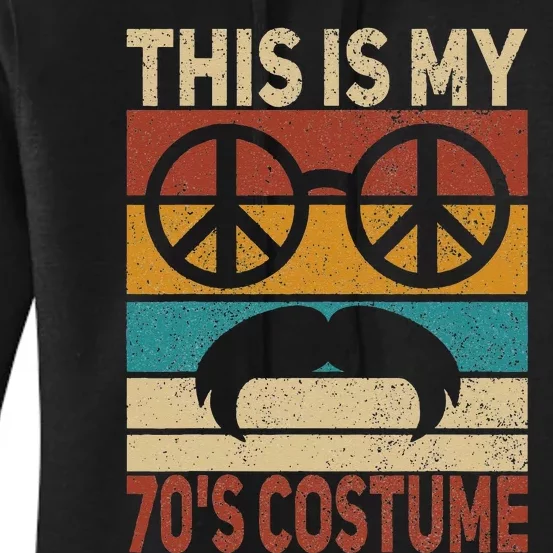 This Is My 70s Costume 70 Styles Men 70s Disco 1970s Outfit Women's Pullover Hoodie