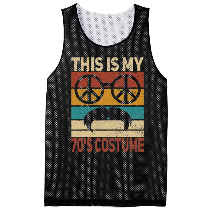 This Is My 70s Costume 70 Styles Men 70s Disco 1970s Outfit Mesh Reversible Basketball Jersey Tank