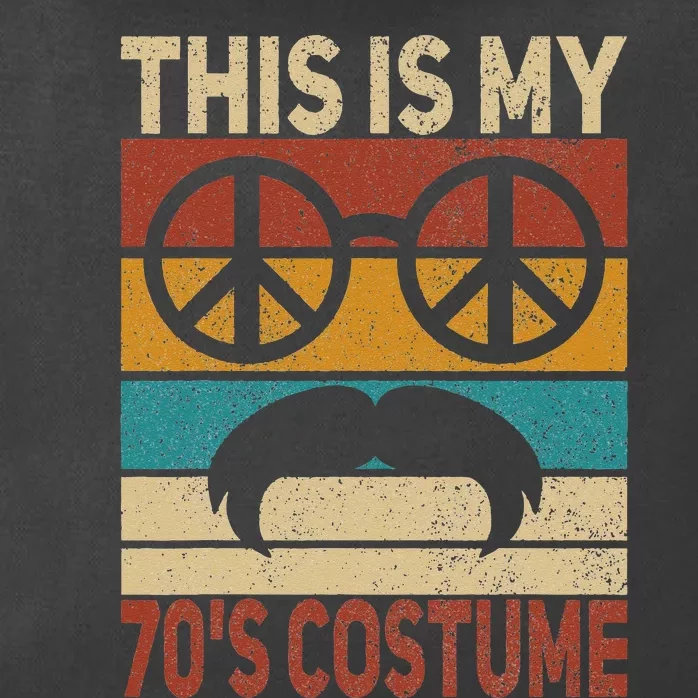 This Is My 70s Costume 70 Styles Men 70s Disco 1970s Outfit Zip Tote Bag