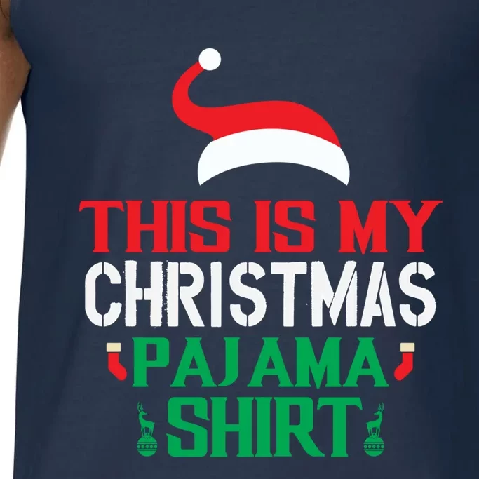 This Is My Christmas Pajama Outfit For Pajama Fans Funny Gift Comfort Colors® Tank Top