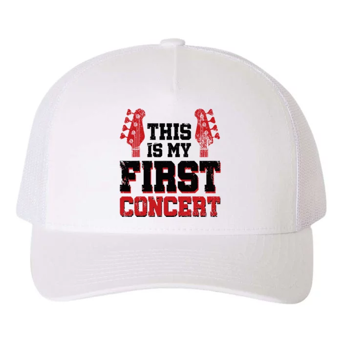 This Is My First Concert Yupoong Adult 5-Panel Trucker Hat