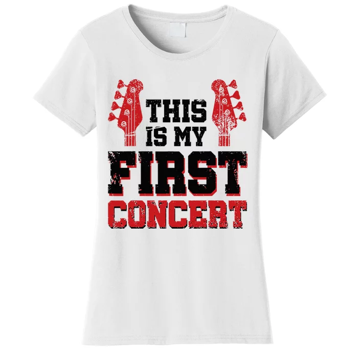 This Is My First Concert Women's T-Shirt