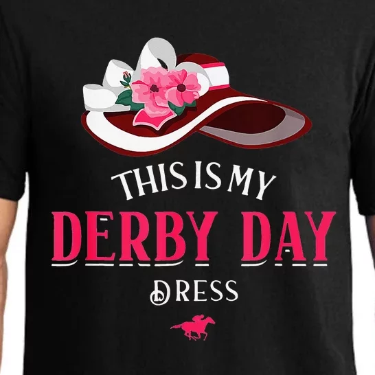 This Is My Derby Kentucky Horse Dress Pajama Set