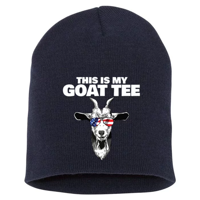 This Is My Goat Tee Short Acrylic Beanie