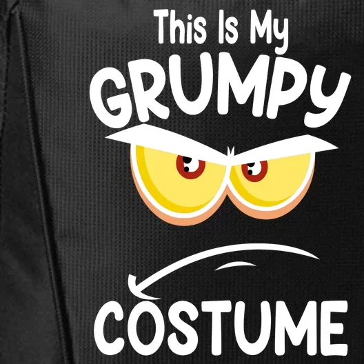 This Is My Grumpy Costume Funny Halloween City Backpack