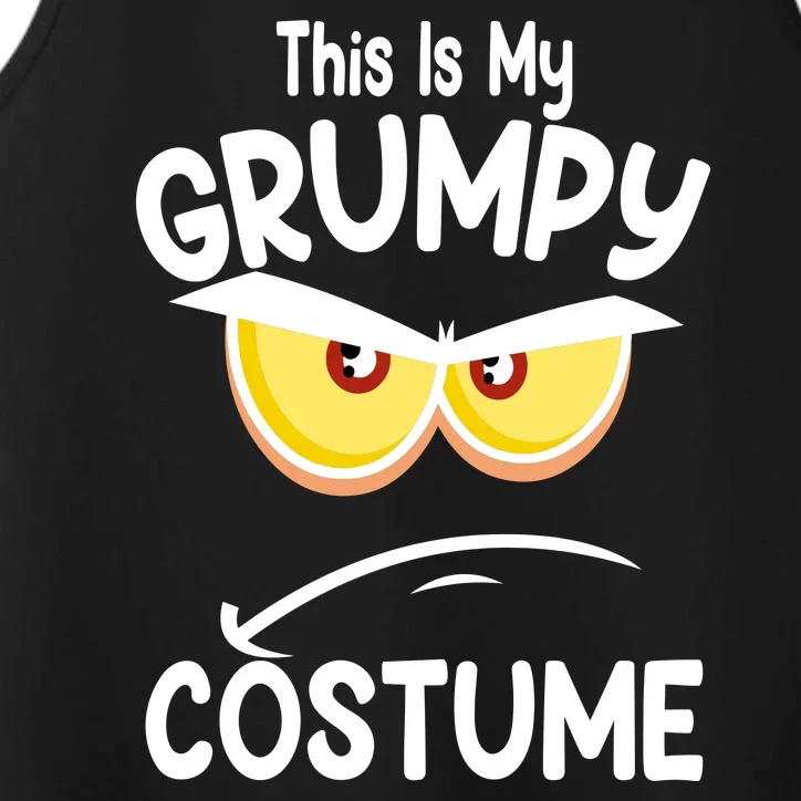 This Is My Grumpy Costume Funny Halloween Performance Tank