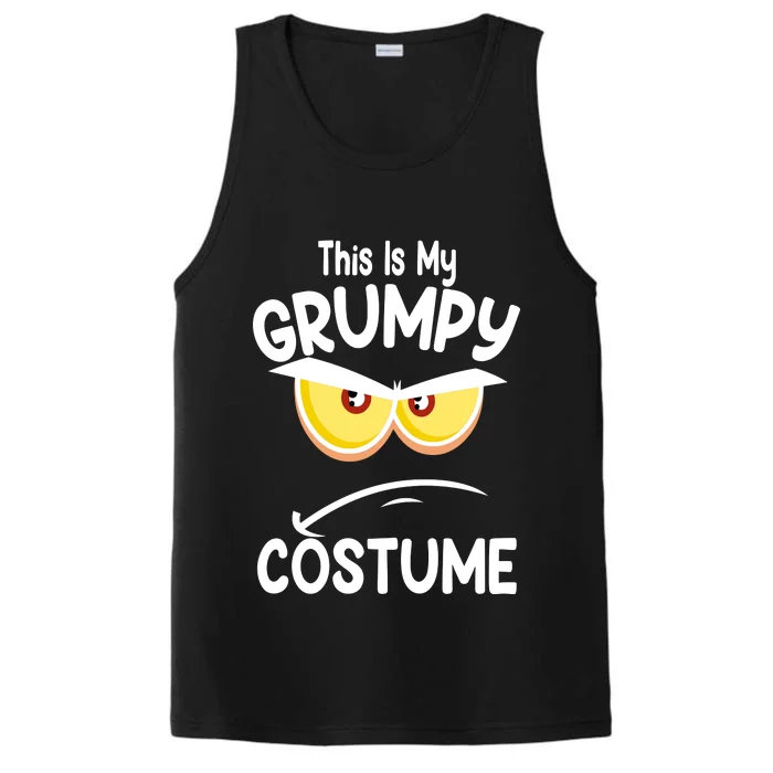 This Is My Grumpy Costume Funny Halloween Performance Tank