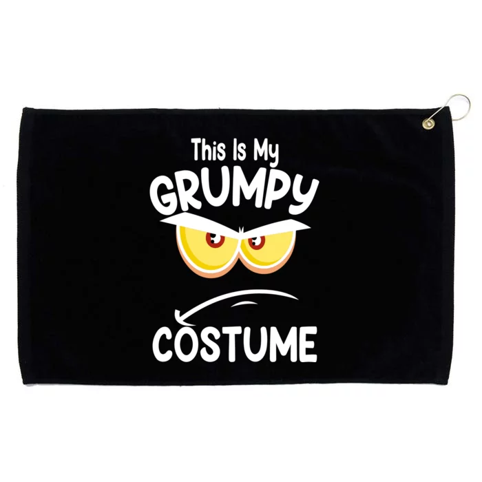 This Is My Grumpy Costume Funny Halloween Grommeted Golf Towel