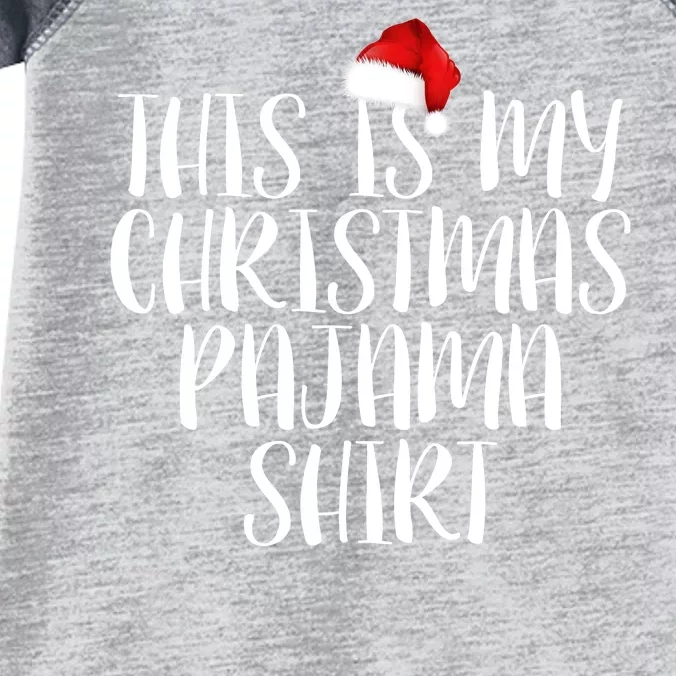 This Is My Christmas Pajama Shirt Infant Baby Jersey Bodysuit