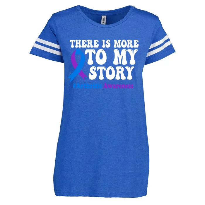 There Is More To My Story Arthritis Awareness Month Cute Gift Enza Ladies Jersey Football T-Shirt