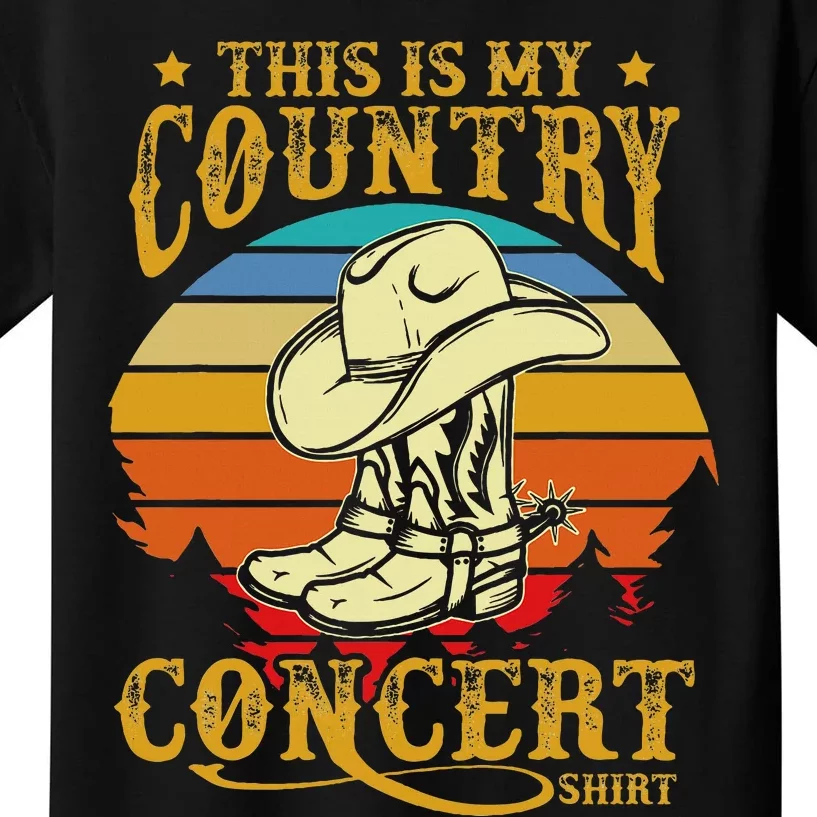 This Is My Country Concert Kids T-Shirt