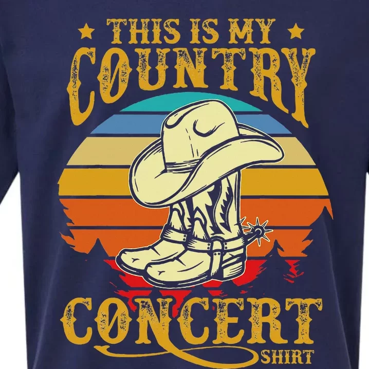 This Is My Country Concert Sueded Cloud Jersey T-Shirt