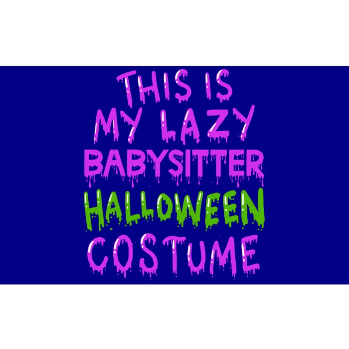 This Is My Lazy Sitter Halloween Costume Funny Gift Bumper Sticker