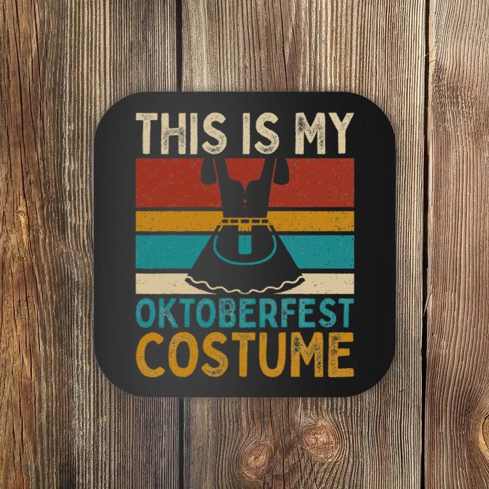 This Is My Oktoberfest Costume Coaster