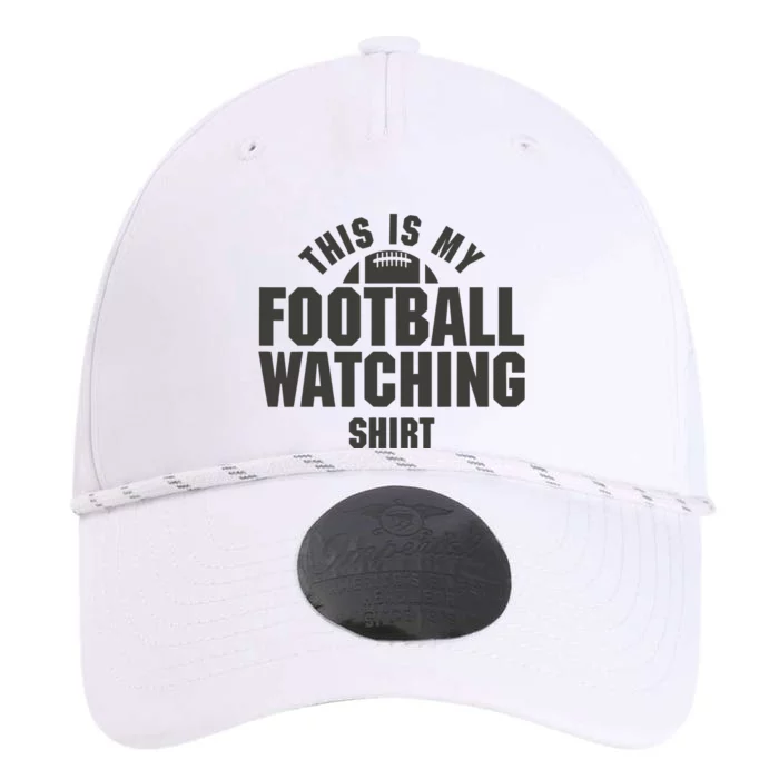 This Is My Football Watching Graphic Performance The Dyno Cap