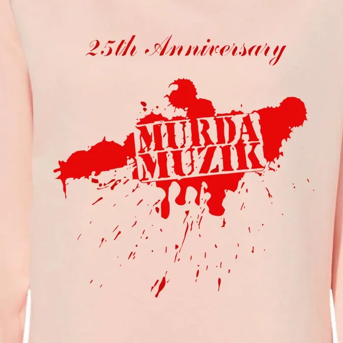 The Infamous Mobb Deep 25th Anniversary Murda Muzik Womens California Wash Sweatshirt