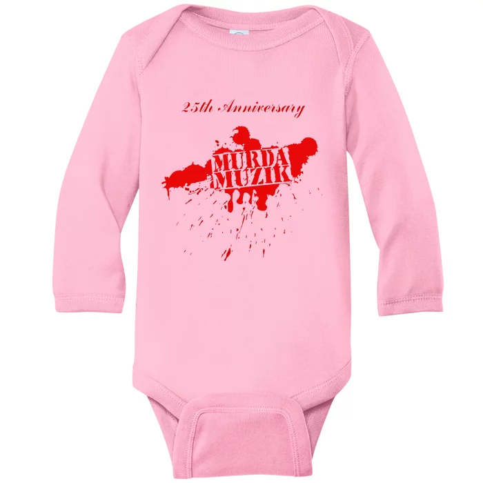 The Infamous Mobb Deep 25th Anniversary Murda Muzik Baby Long Sleeve Bodysuit