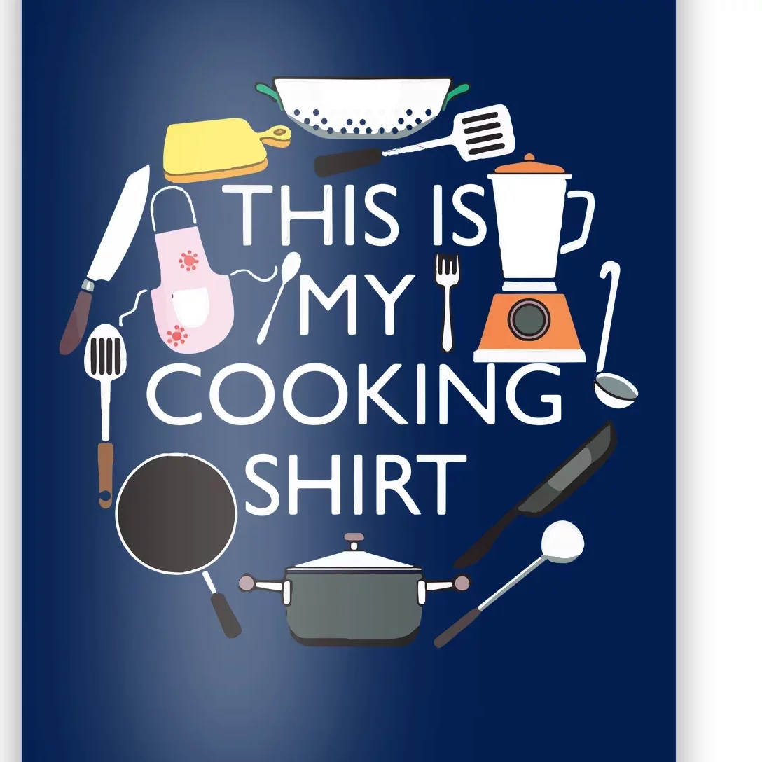 This Is My Cooking Funny Hobby Cook Chef Cooking Cook Poster