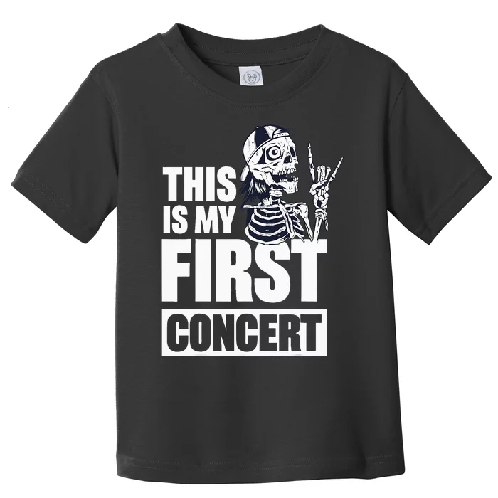 This Is My First Concert Toddler T-Shirt