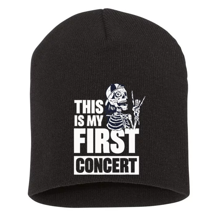 This Is My First Concert Short Acrylic Beanie