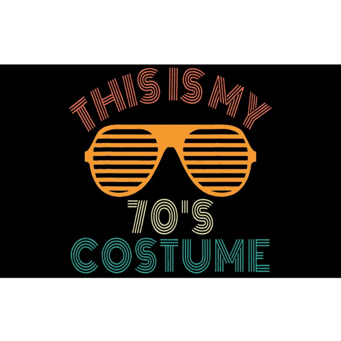 This Is My 70s Costume Retro 80s 90s Party Bumper Sticker