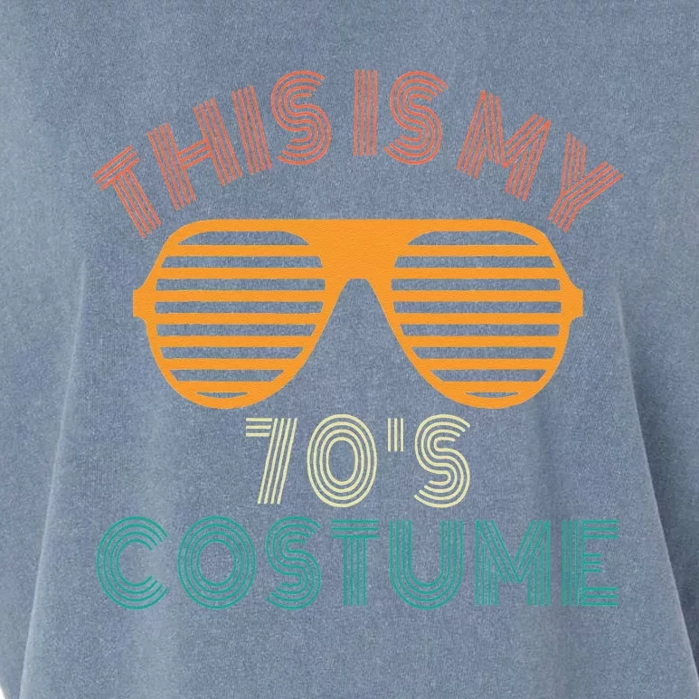 This Is My 70s Costume Retro 80s 90s Party Garment-Dyed Women's Muscle Tee