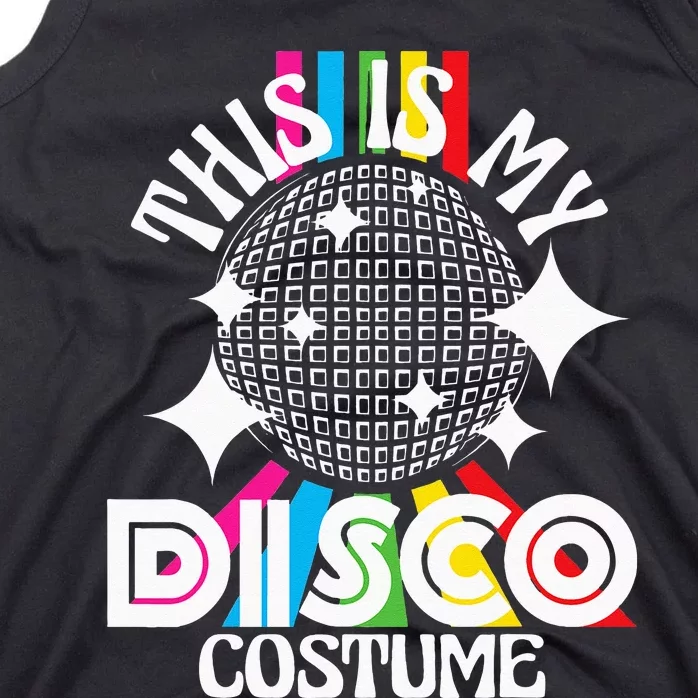 This Is My Disco Costume 1970s Funky Party 70s Groove Tank Top