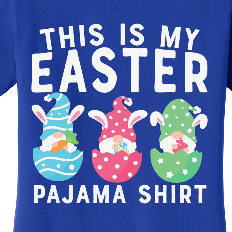 This Is My Easter Pajama Cute Easter Day Funny Gift Women's T-Shirt