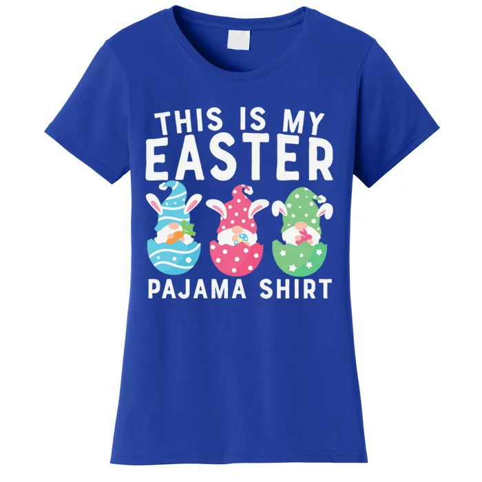 This Is My Easter Pajama Cute Easter Day Funny Gift Women's T-Shirt